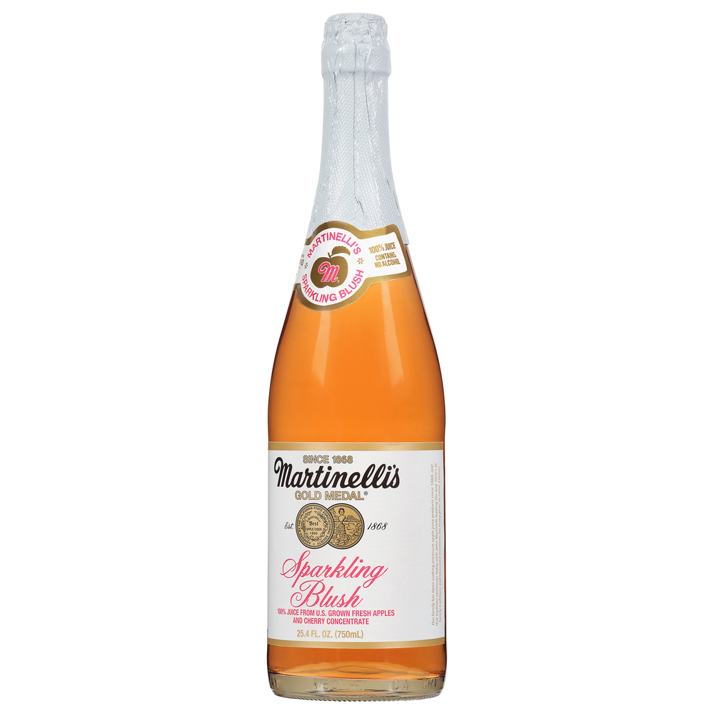 Martinelli's 100 Juice, Sparkling BlushFrontRightElevated