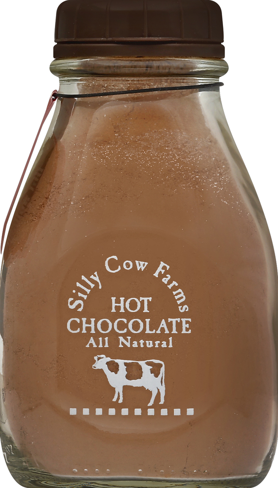 Silly Cow Farms Sampler Pack of Hot Chocolate 16.9oz Glass Jar