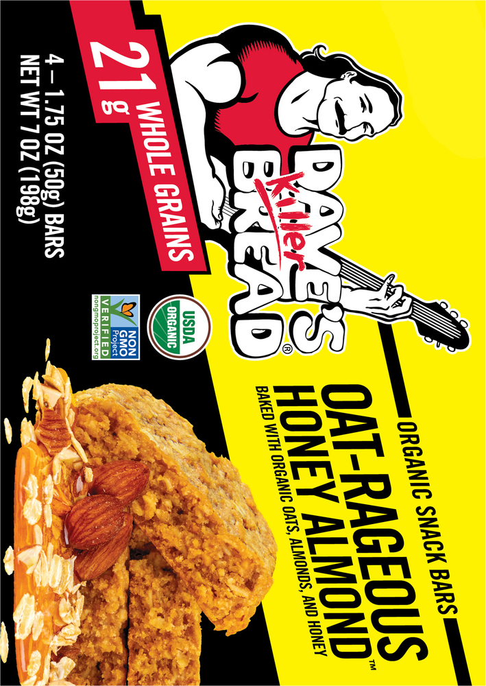 Dave's Killer Bread 4MP ORG OAT HONEY ALMOND BAR