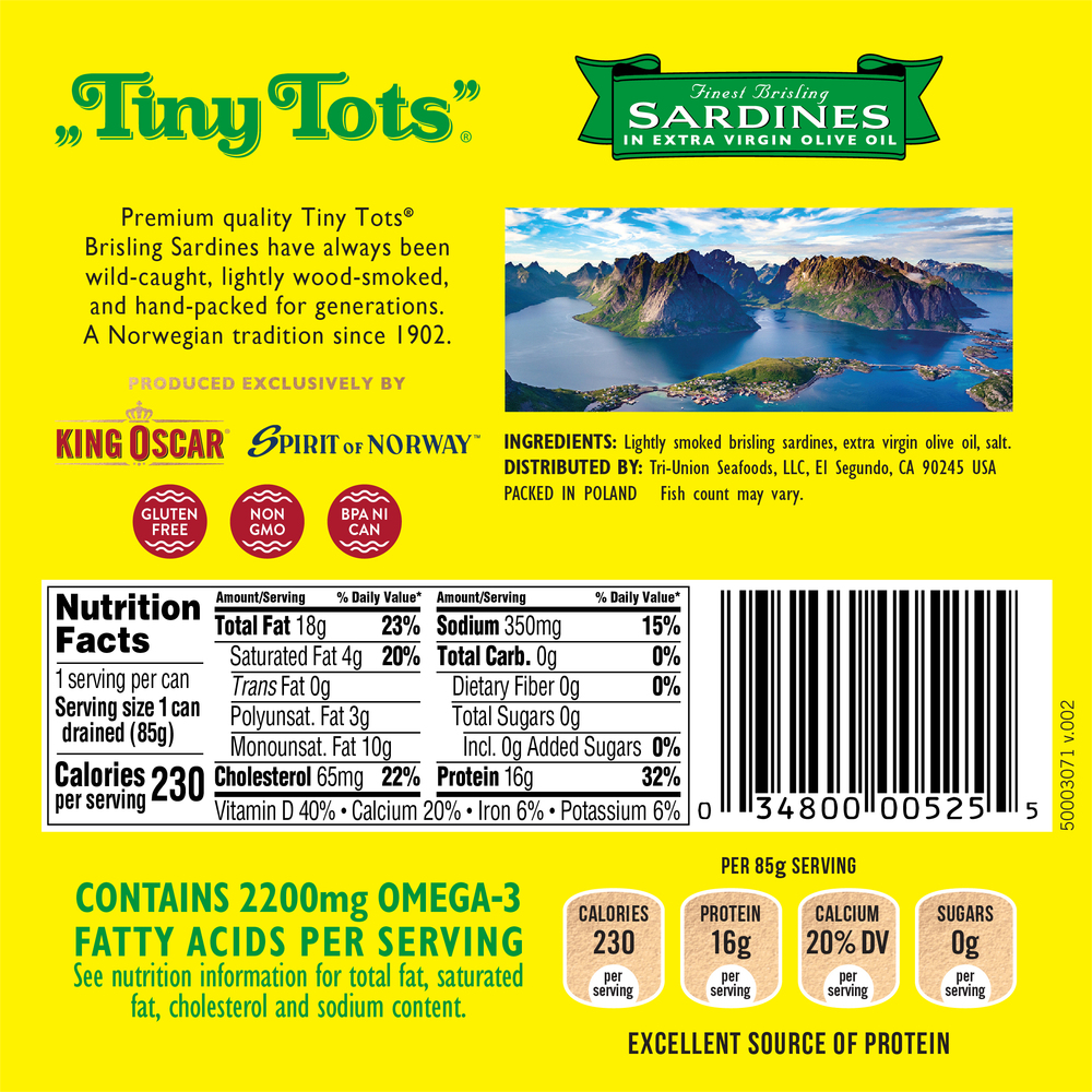 Tiny Tots Sardines In Extra Virgin Olive Oil Wild Caught Finest Tiny tots sardines in extra virgin olive oil wild caught finest