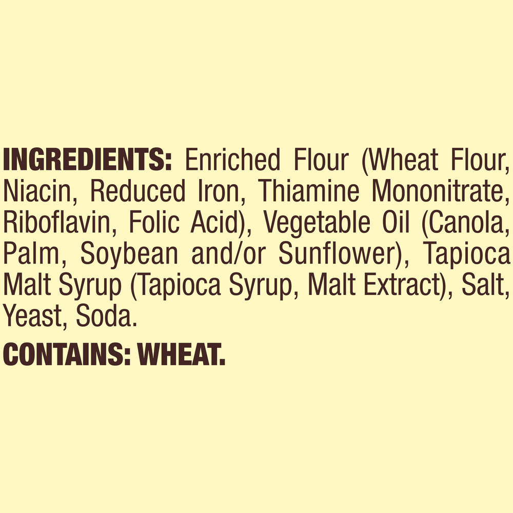 Snyder's of Hanover Pretzels, Olde Tyme, Family SizeIngredients