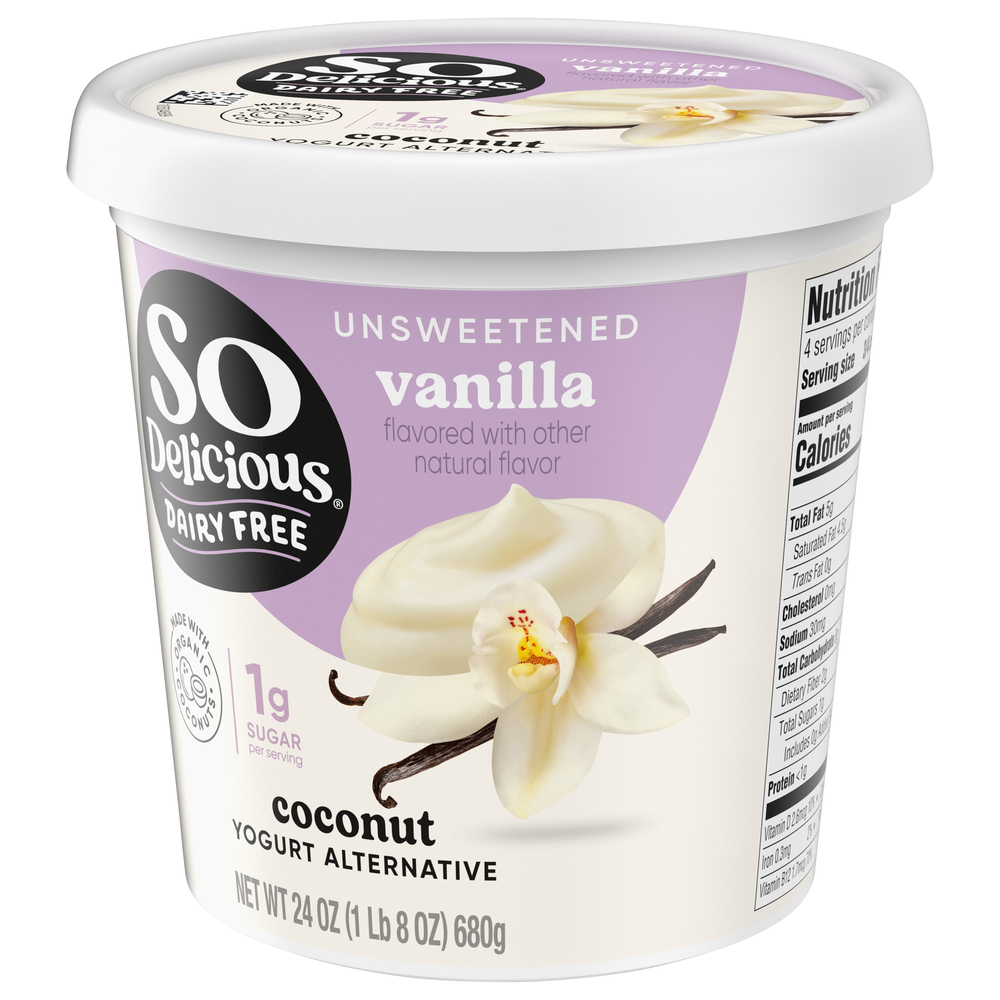 So Delicious Dairy Free Yogurt Alternative, Coconutmilk, Unsweetened