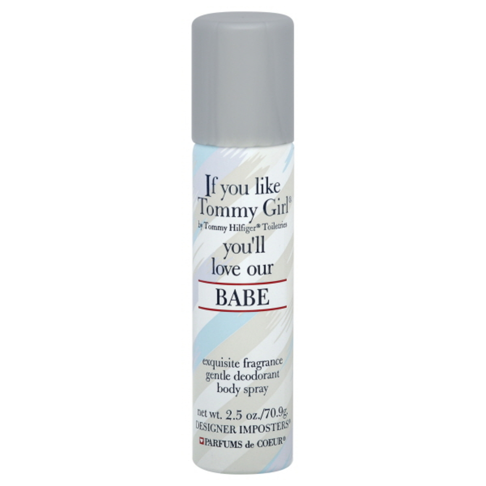 Designer imposters body spray shop