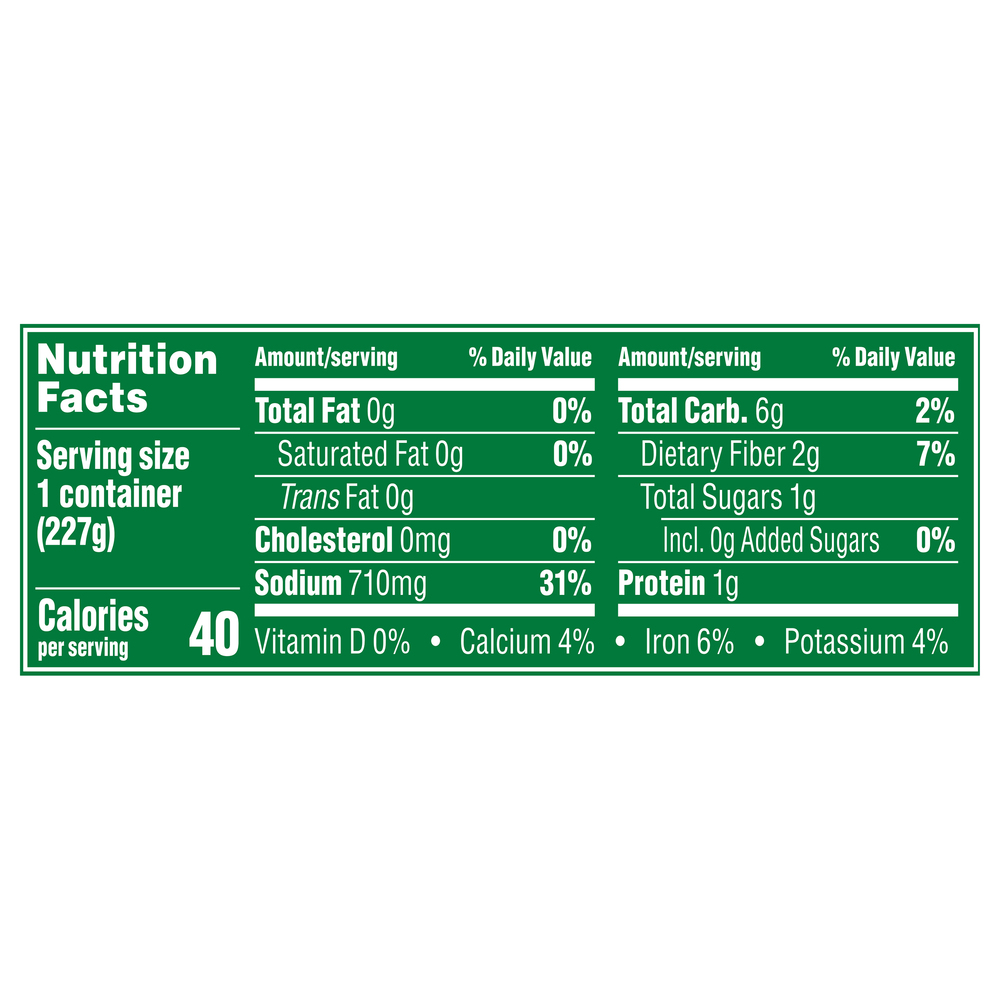 Del Monte Green Beans, Cut, Fresh CutNutritionFacts