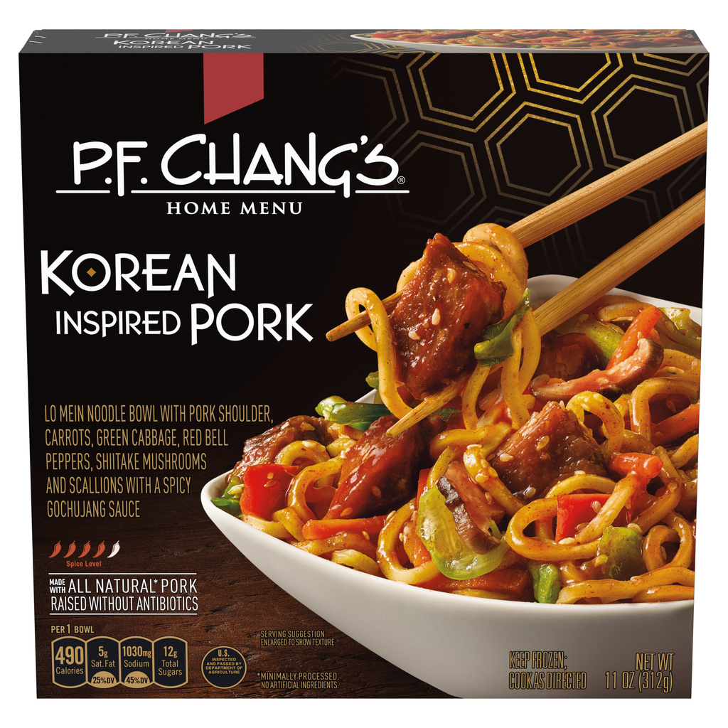 P.F. Chang's Home Menu Korean Inspired Pork