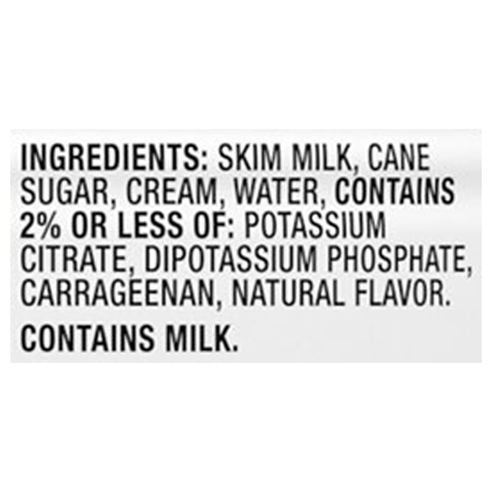 Dunkin' Coffee Creamer, Extra ExtraIngredients