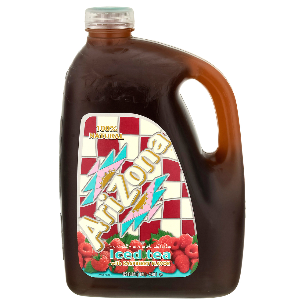 AriZona Iced Tea, with Raspberry Flavor, Sun Brewed Style-Main