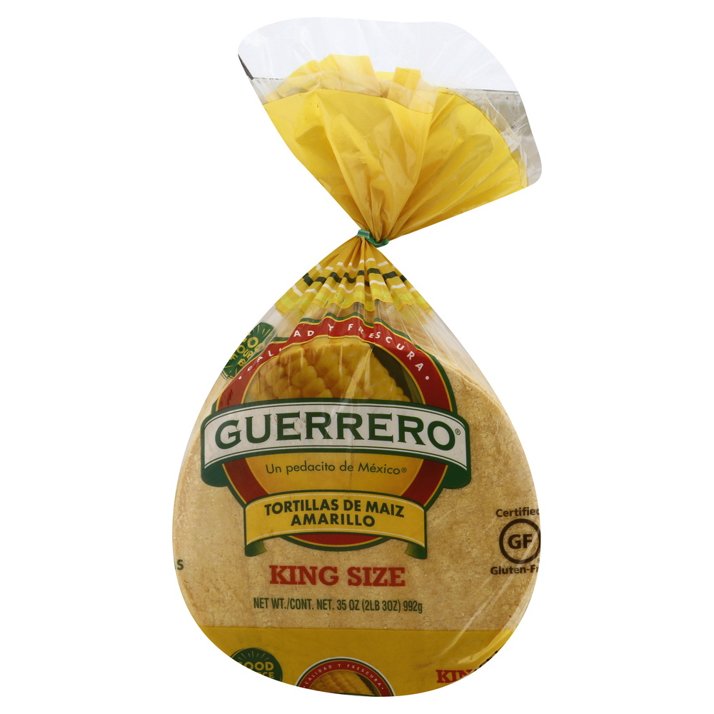 Guerrero Tortillas, Corn, King SizeMain