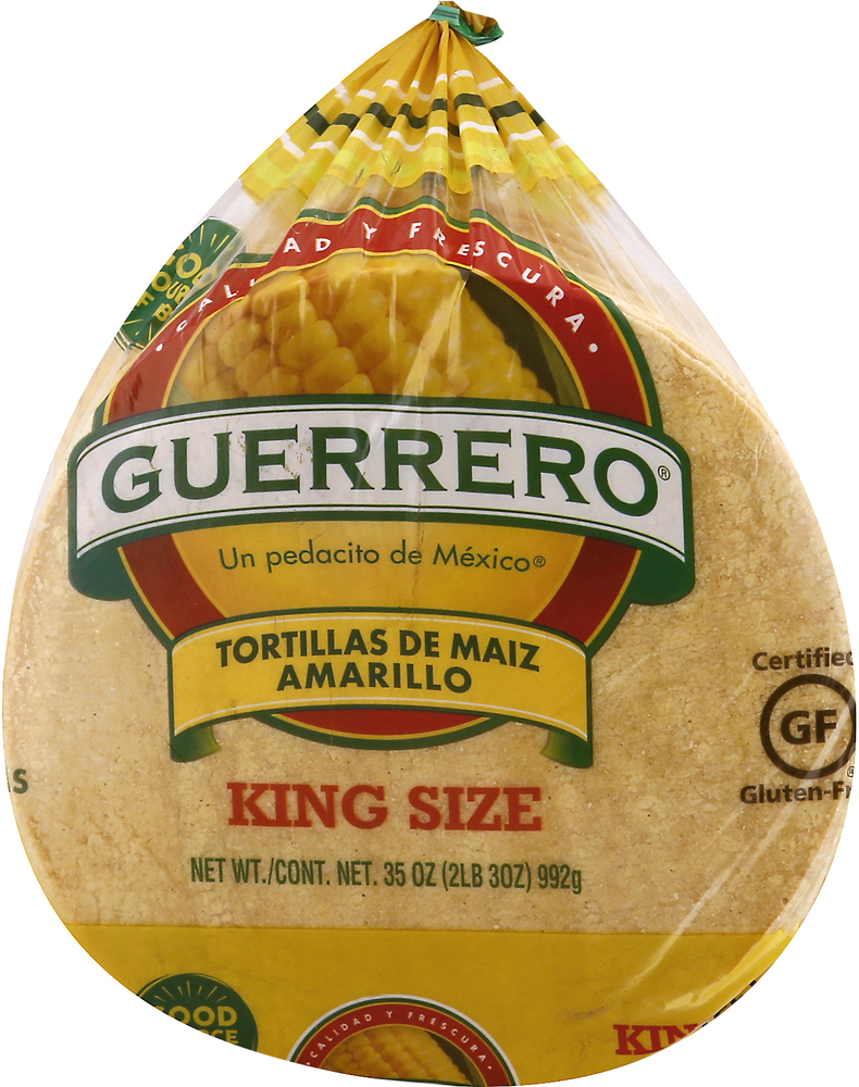 Guerrero Tortillas, Corn, King