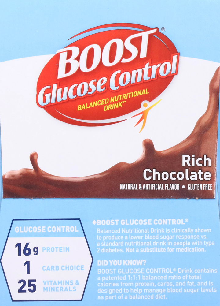 Boost Balanced Nutritional Drink, Rich Chocolate, Glucose Control