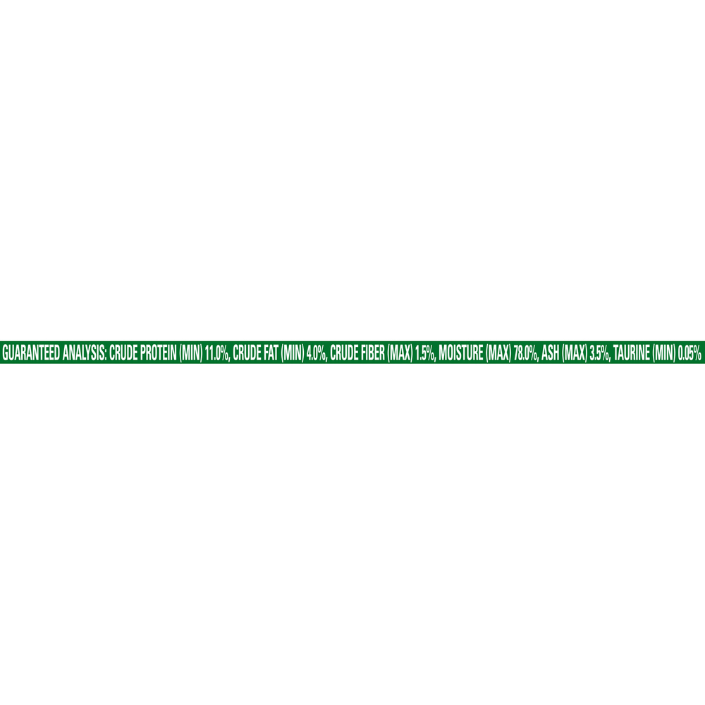 Fancy feast hot sale nutrition facts