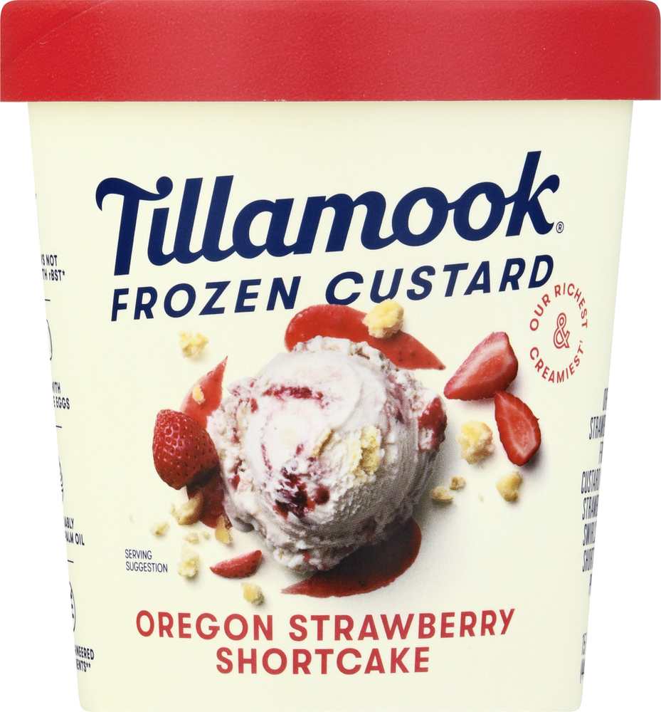 Tillamook Frozen Custard, Oregon Strawberry ShortcakeMain