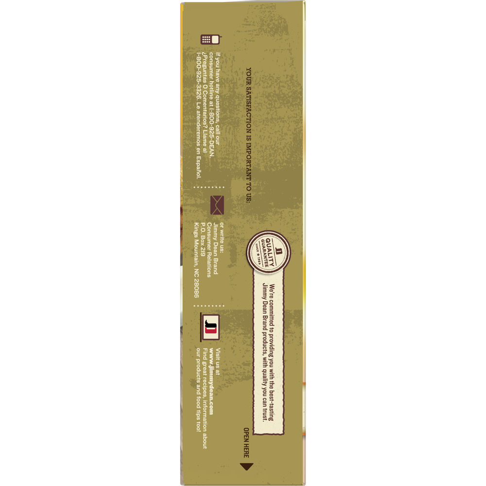 Jimmy Dean Bacon and Spinach FrittatasPlanogramLeft