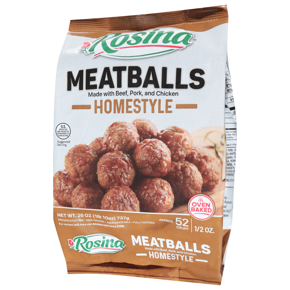 Rosina Meatballs, HomestyleFrontRightElevated