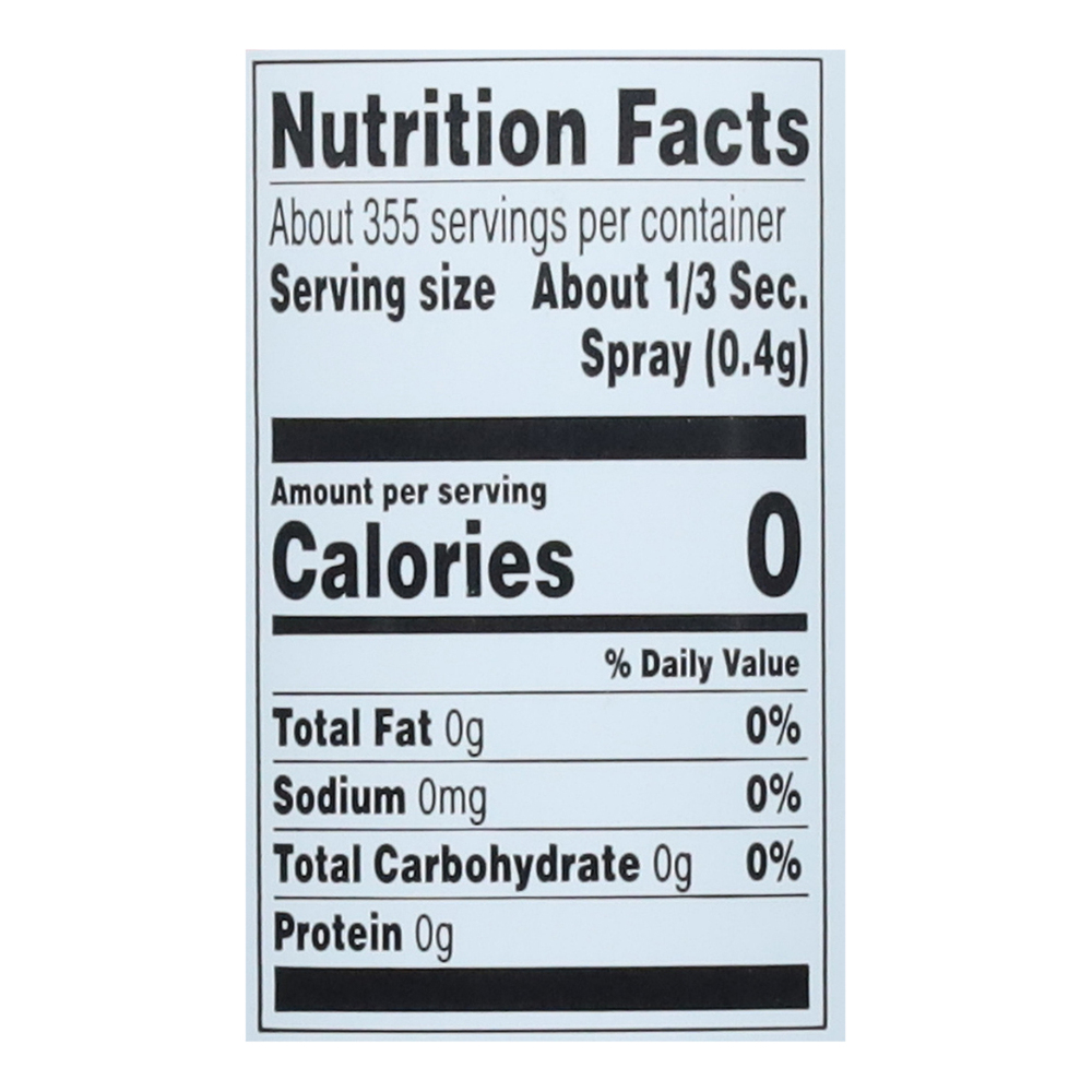 Baker's Joy NoStick Baking Spray with FlourNutritionFacts