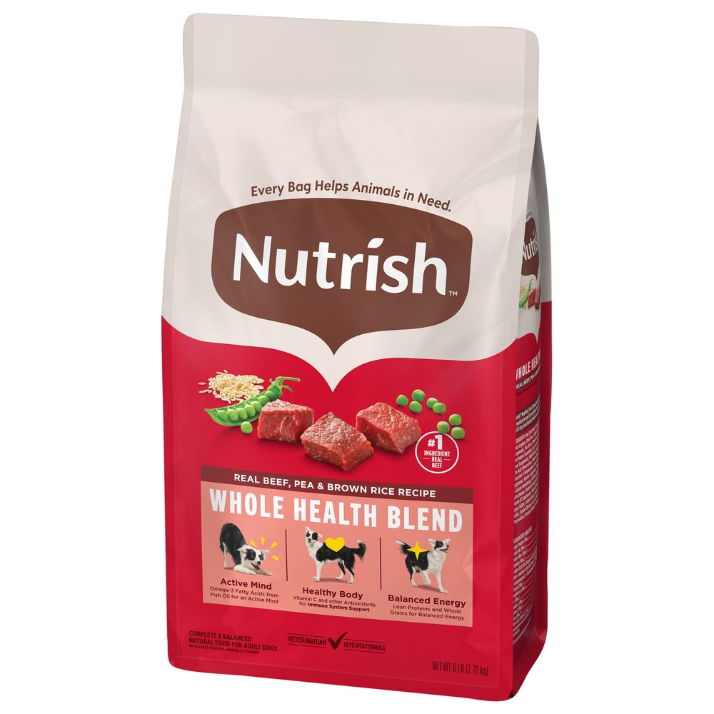 Rachael Ray Nutrish Dog Food Real Beef Pea Brown Rice Recipe Adult