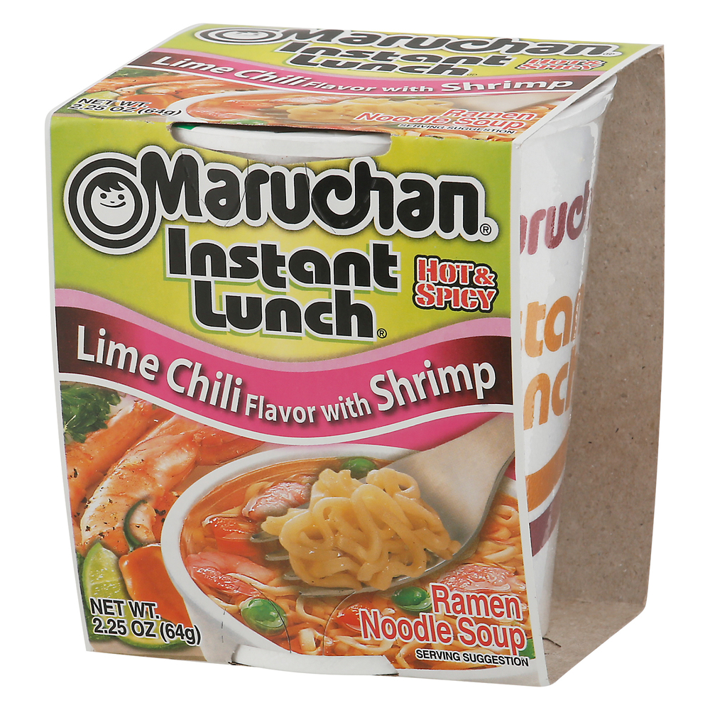 Maruchan Instant Lunch Ramen Noodle Soup, Lime Chili Flavor with