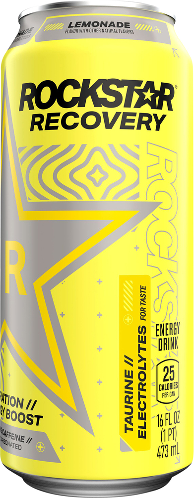 Rockstar Energy Drink Lemonade Recovery