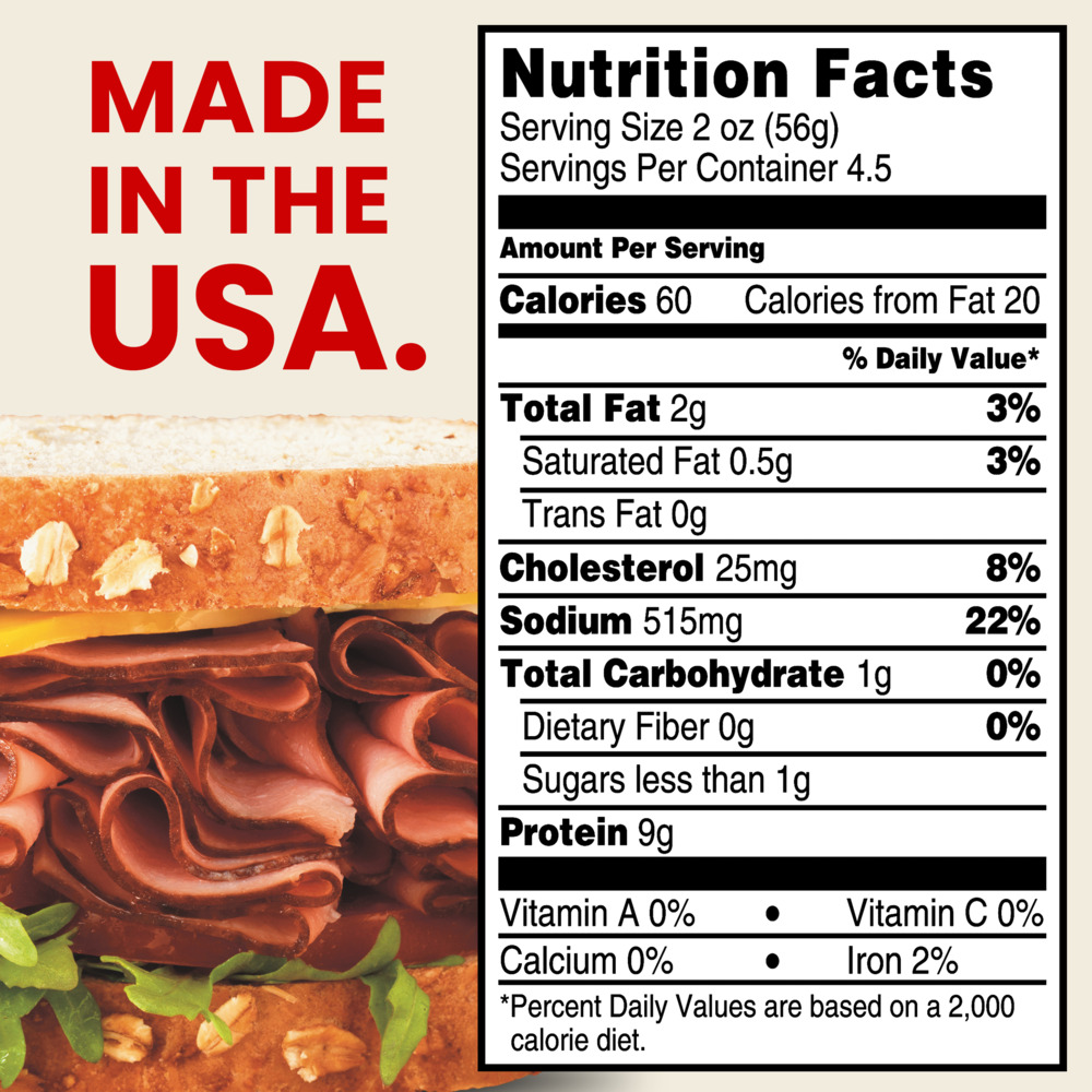 Hillshire Farm Ultra Thin Sliced Black Forest Ham Sandwich Meat, 9 oz