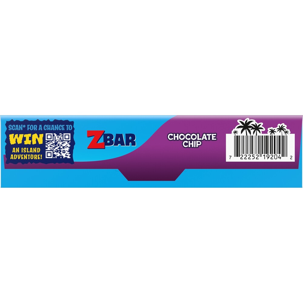 ZBAR ZBar Chocolate Chip - Soft-Baked Energy Snack Bars