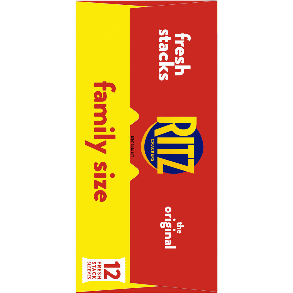 RITZ Fresh Stacks Original Crackers, Travel Snacks, Family