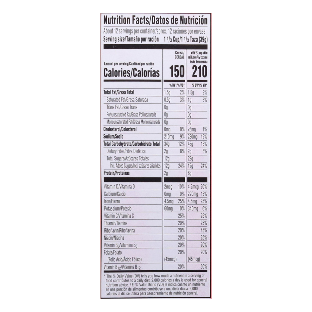 Froot Loops Cereal, Natural Fruit Flavors, Family Size