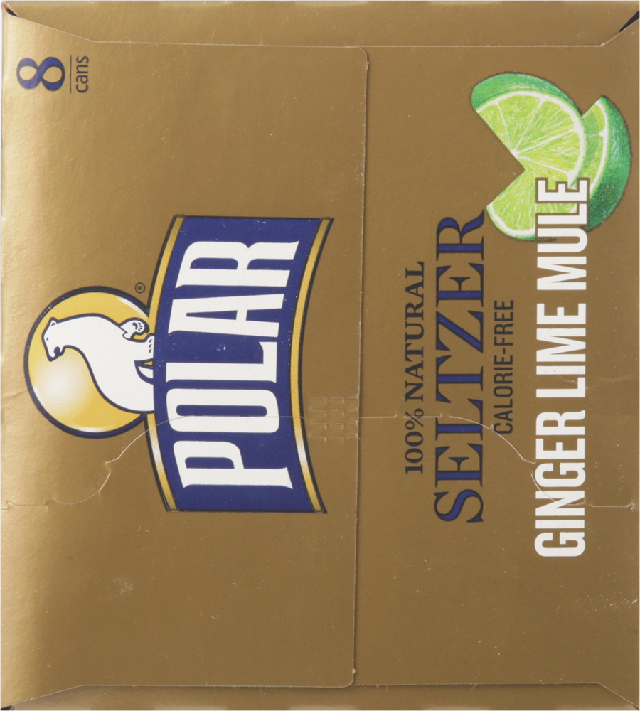 Polar Seltzer, Calorie-Free, Ginger Lime Mule-Planogram-Right