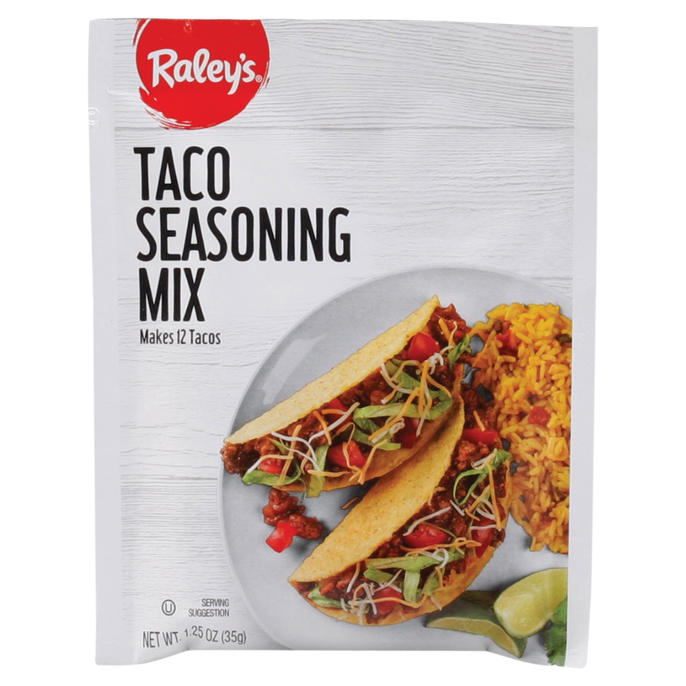 Dash All Natural Taco Seasoning Mix, 1.25 Ounce -- 12 per case