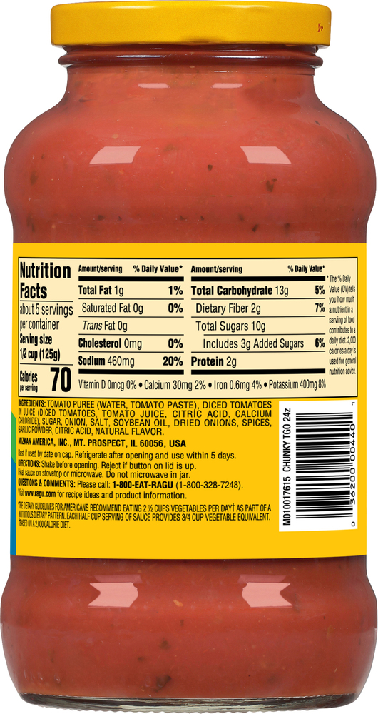 Ragu tomato sauce sale
