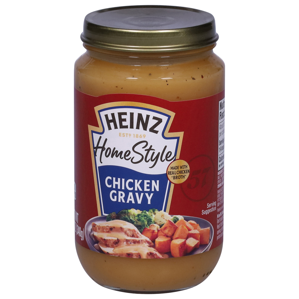 Heinz Chicken Gravy, HomestyleFrontRightElevated
