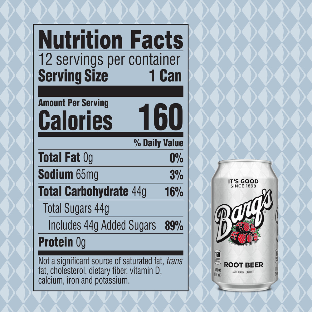 Barq's Root Beer Soda Soft Drink