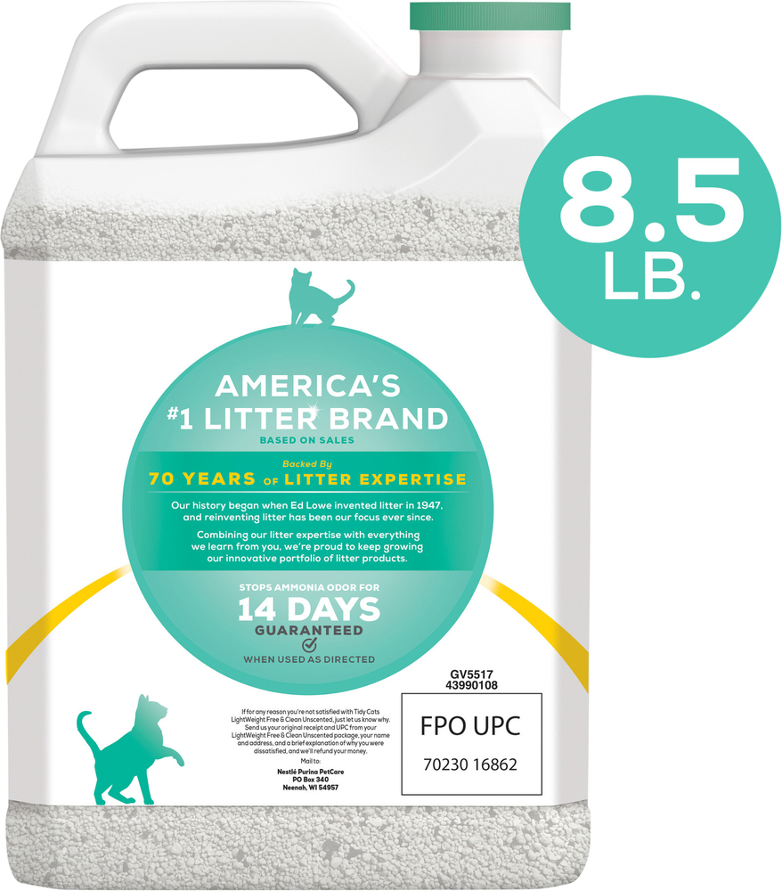 Tidy Cats Free Clean Clumping Litter Multi Cat Light Weight Unscented