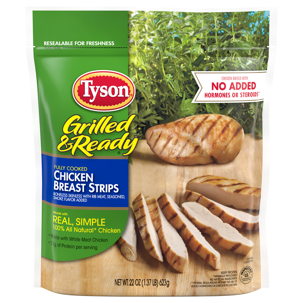 Tyson Grilled And Ready Chicken Breast Strips-Main
