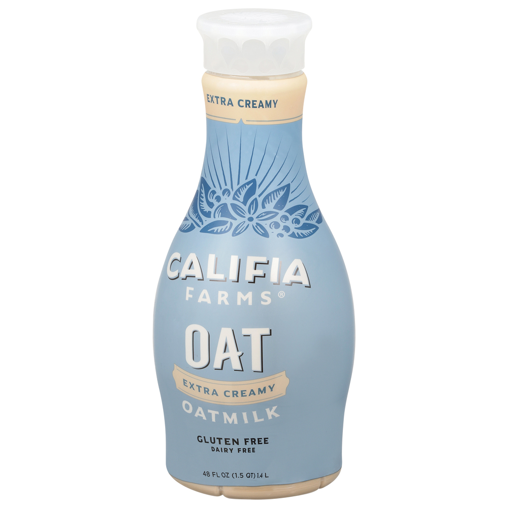 Califia Farms Oatmilk, Extra Creamy, Oat-Front-Right-Elevated