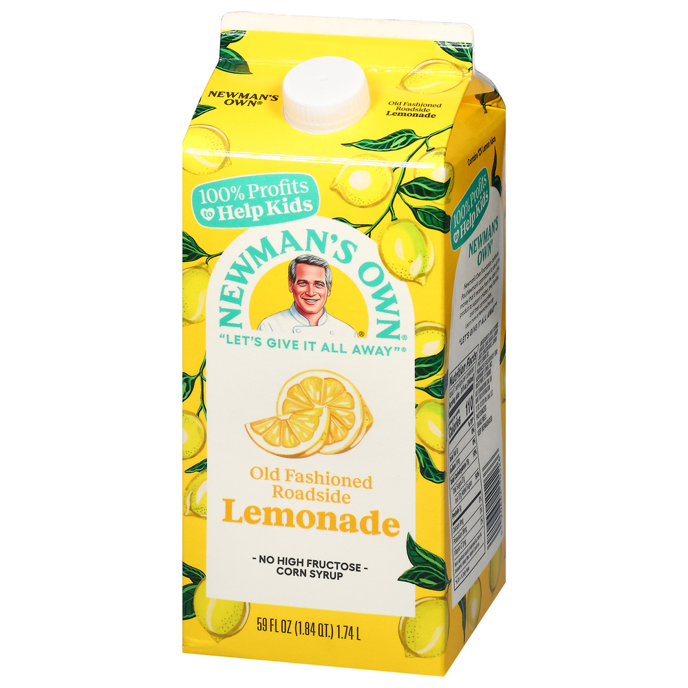 Newman's Own Lemonade, Old Fashioned RoadsideFrontRightElevated