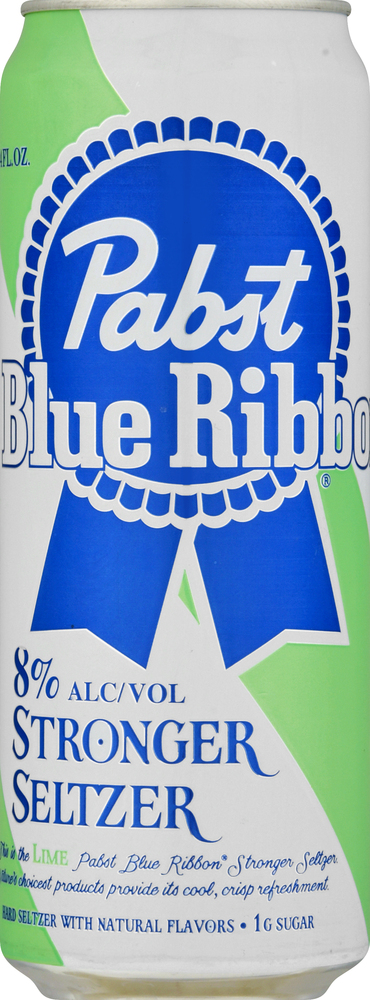 Pabst Blue Ribbon Stronger Seltzer, Lime