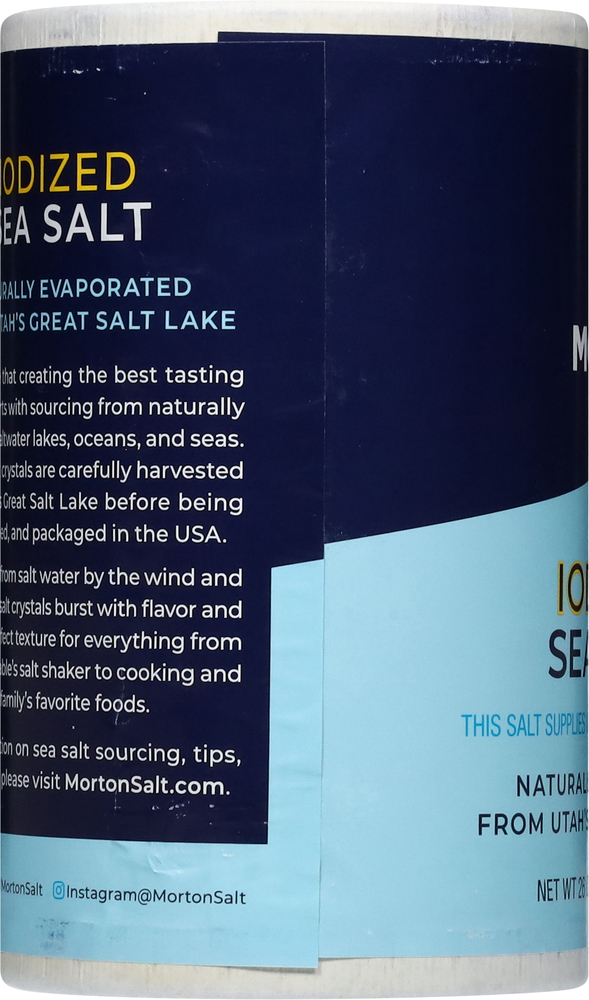Morton Sea Salt, IodizedPlanogramLeft