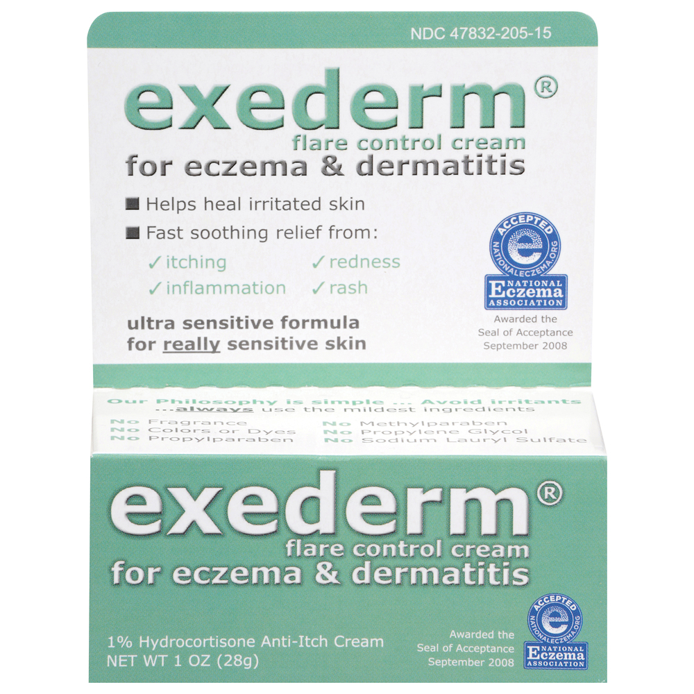 Exederm Flare Control Cream for Eczema & Dermatitis-Main