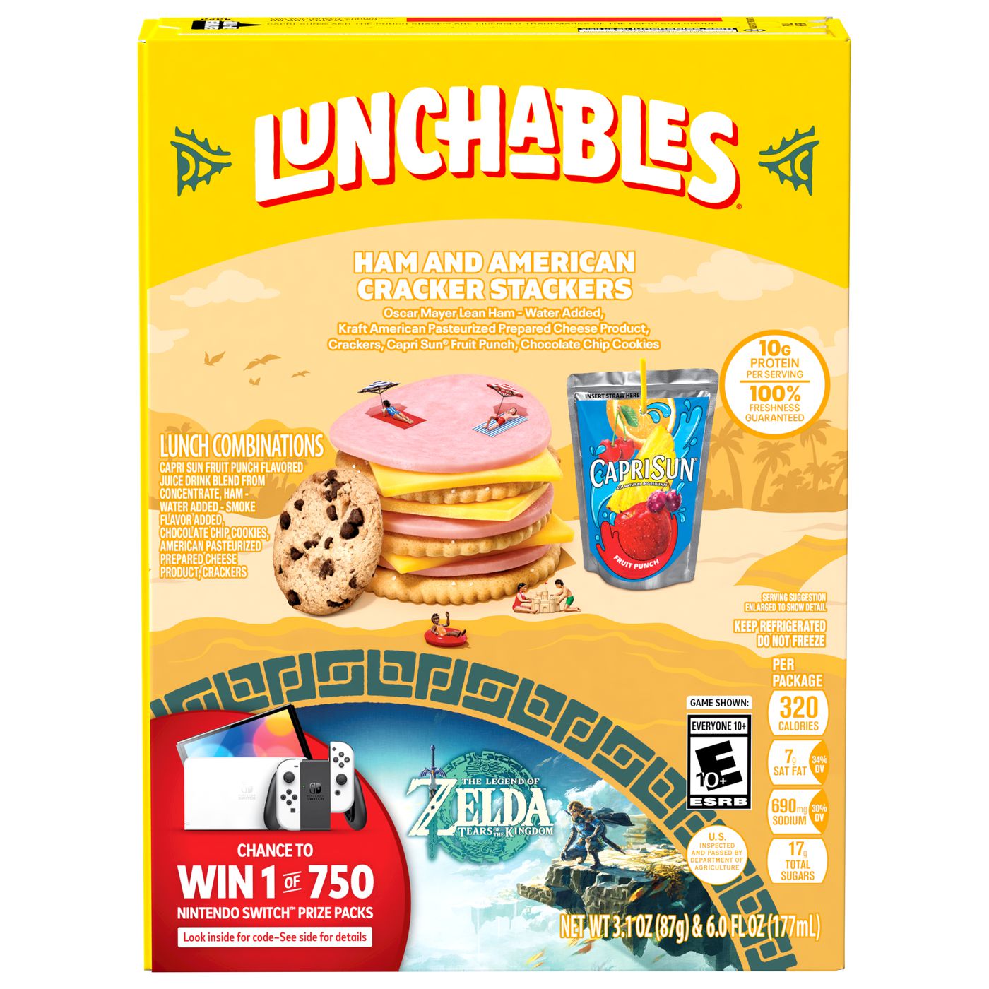 Lunchable switch hot sale code