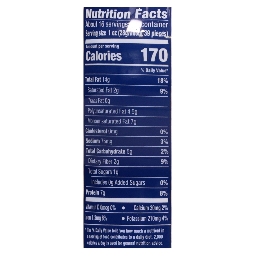 Planters Peanuts, Lightly Salted, Dry RoastedNutritionFacts