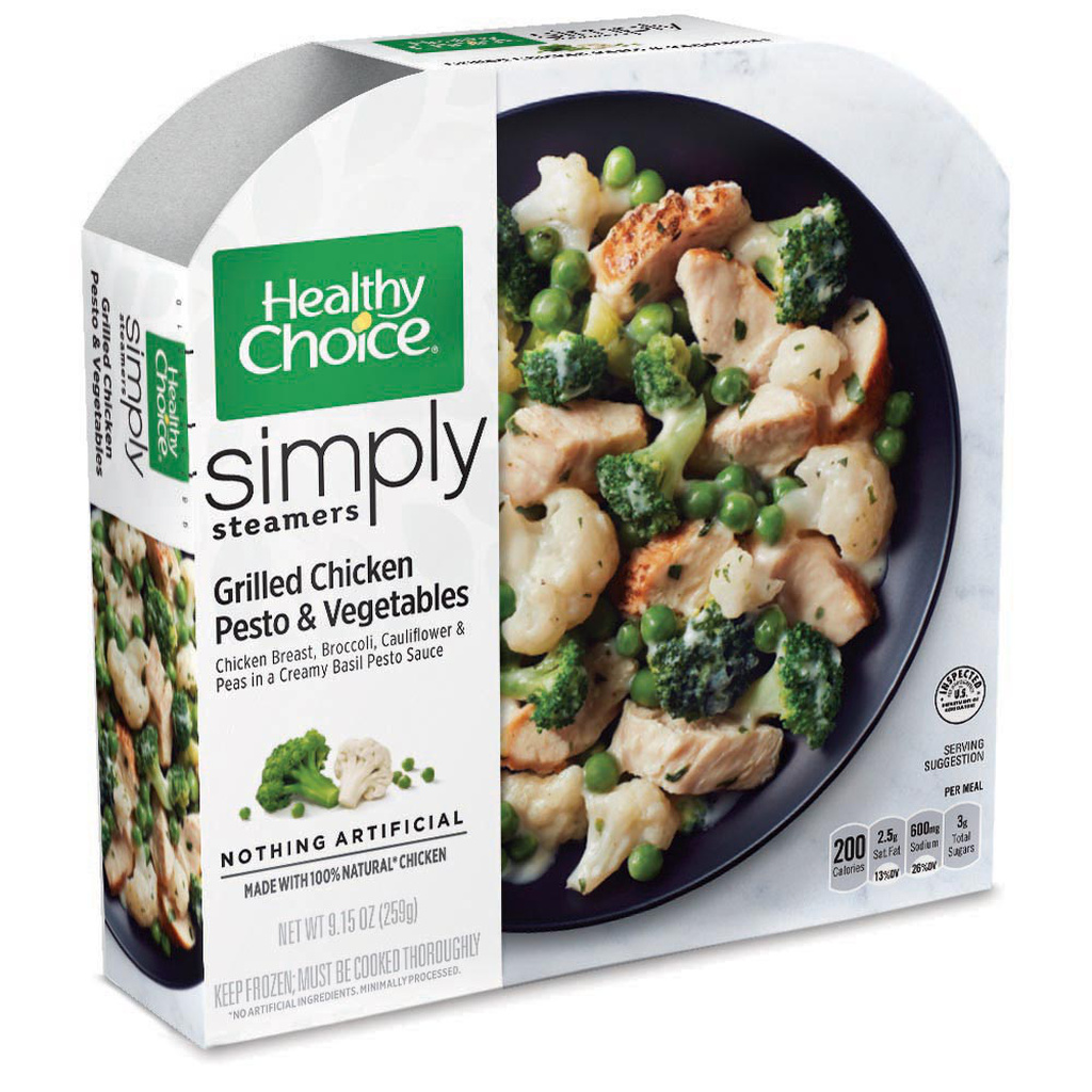 Healthy Choice Simply Streamers Grilled Chicken Pesto & VegetablesHero