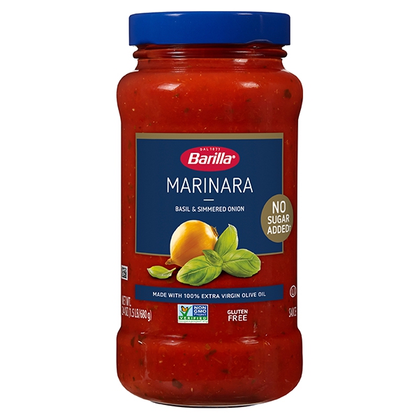 Barilla Basil & Simmered Onion Marinara Pasta SauceMain