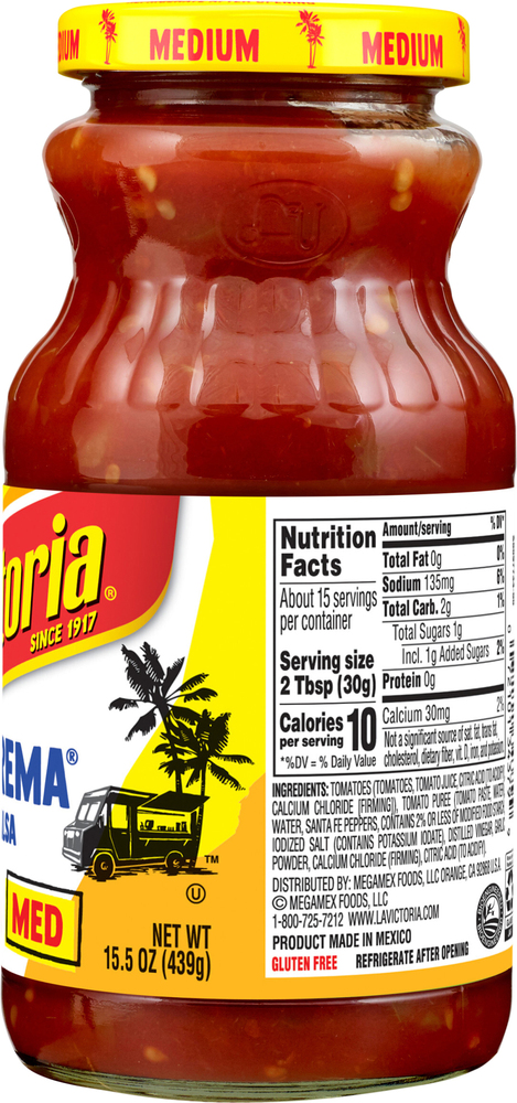 La Victoria Medium Suprema Salsa