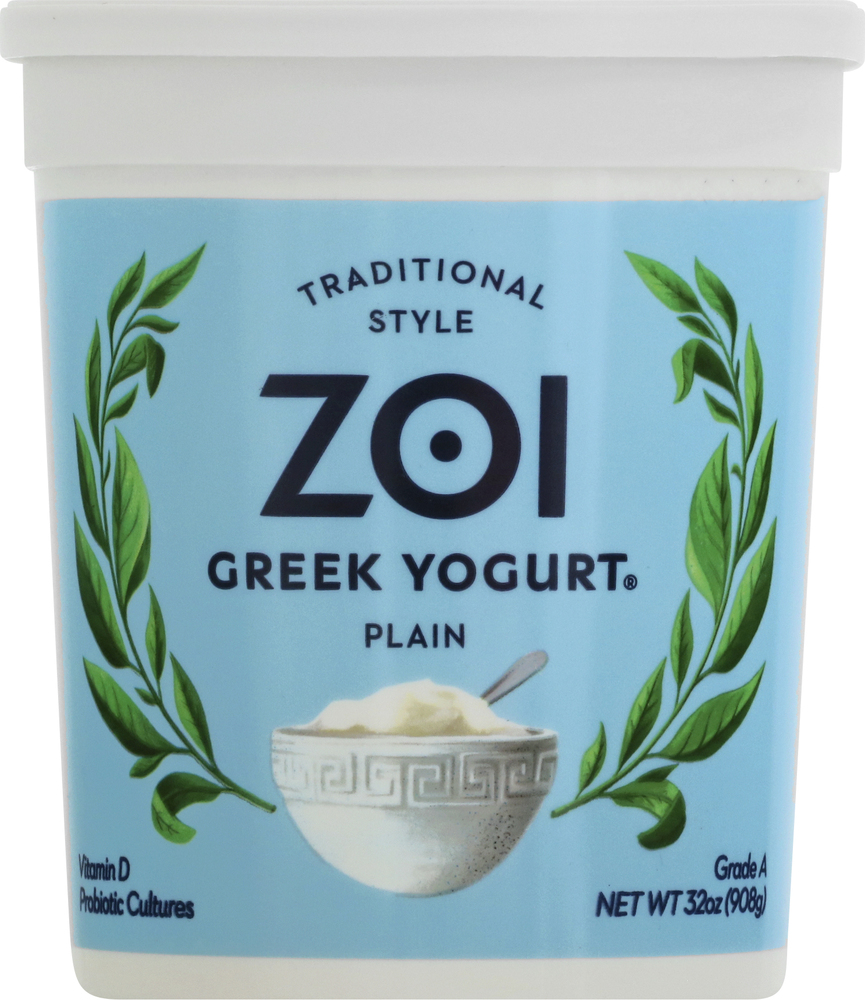 Zoi Yogurt, Greek, Plain, Traditional StyleMain