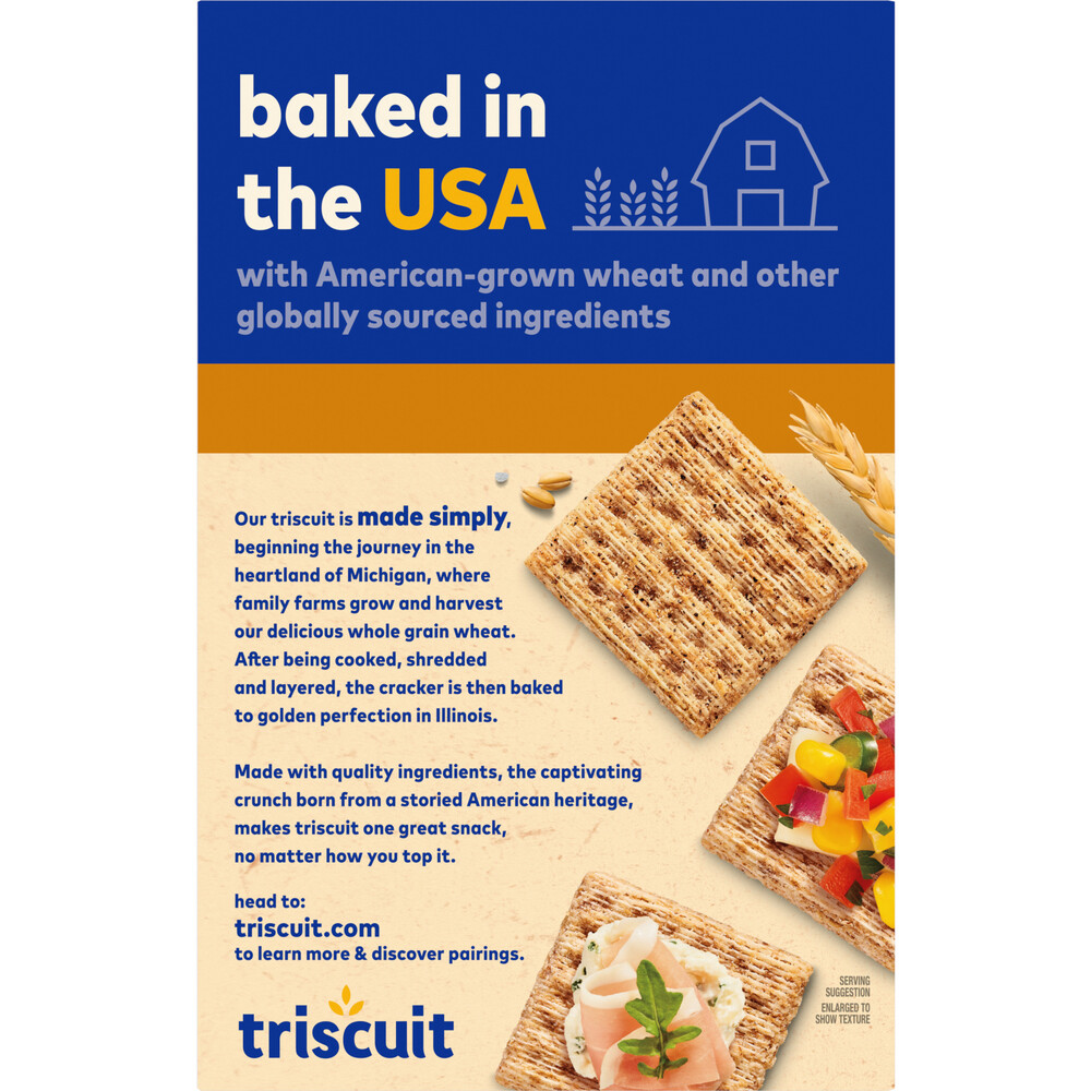 Triscuit Smoked Gouda Whole Grain Wheat Crackers, 8.5 oz