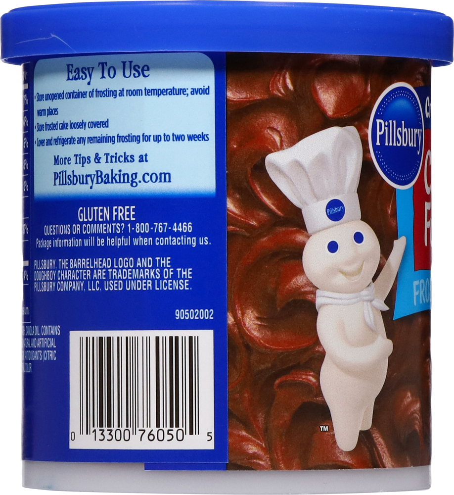 Pillsbury Creamy Supreme Frosting, Chocolate FudgePlanogramLeft