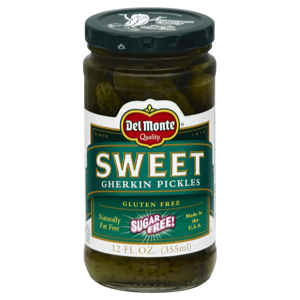 Del Monte Gherkin Pickles, SweetMain