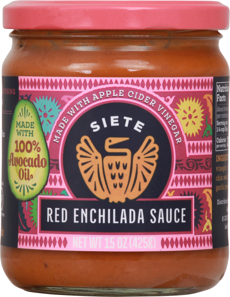Siete Enchilada Sauce, RedMain