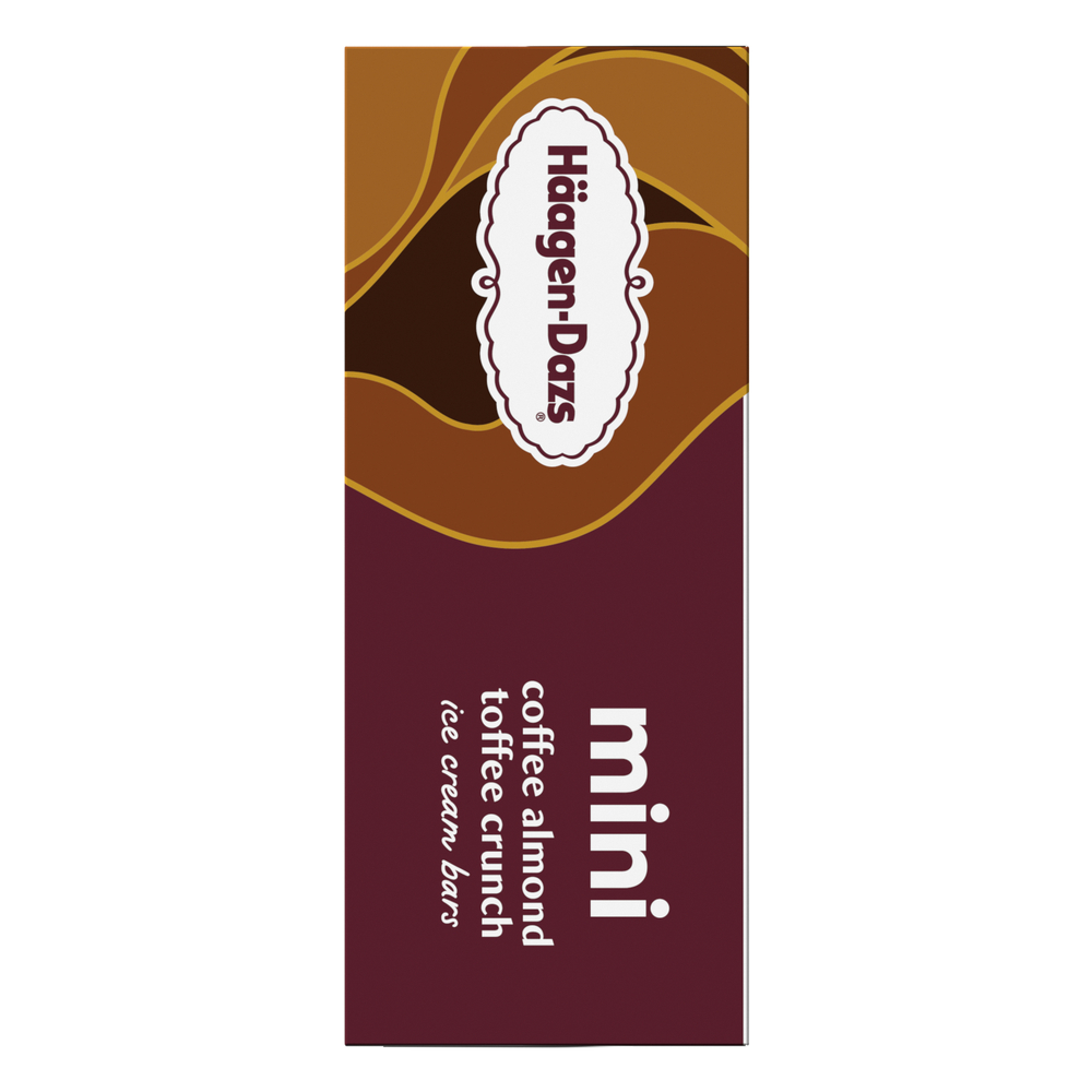 Haagen-Dazs Mini Coffee Almond Toffee Crunch Ice Cream Snack Bars