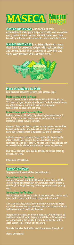 Maseca Corn Masa Flour, Gluten Free
